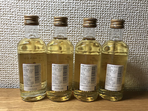 竹鶴ピュアモルトミニボトル50ml×12本セット。 竹鶴ピュアモルト 12本セット ニッカウイスキー ミニボトル 50ml