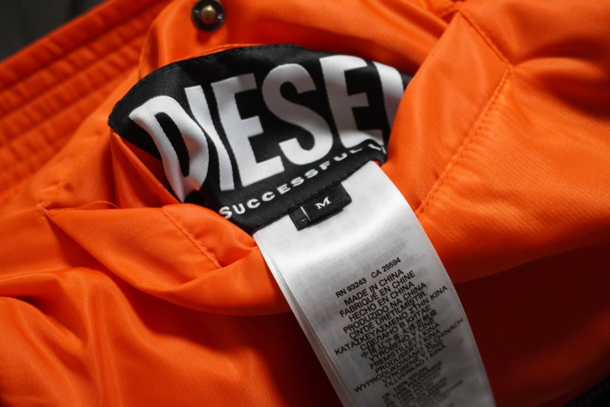 【新品/正規品】4.6万 サイズM DIESEL ディーゼル J-ROSS-REV ナイロン リバーシブル ボンバージャケット ミリタリー MA-1ブルゾン DIESEL ディーゼル ミリタリージャケット 0HCAS Uomo 中古・古着通販DIESEL