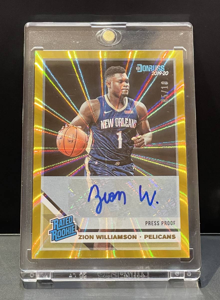 zion williamson graded rookie card Zion Williams FLUX Rookie Card RC PSA Graded