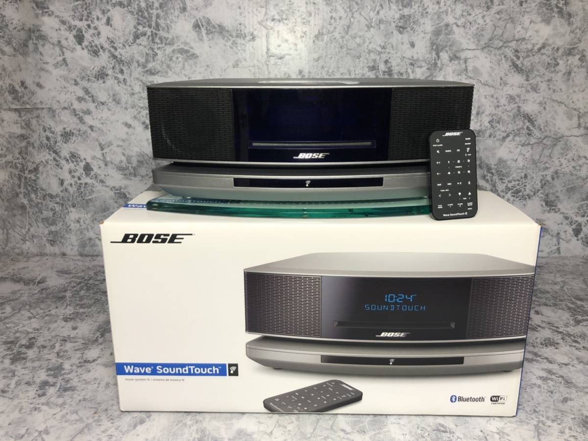 吉吉58 1円オークション BOSE 417788-WMS ボーズ CDプレーヤー Bluetooth 対応 スマホペアリング可能 通電及び動作確認OK 高音質 現状品 BOSE 417788-WMS system (417788-WMS) Bose 「bose+wms」の落札相場・落札価格