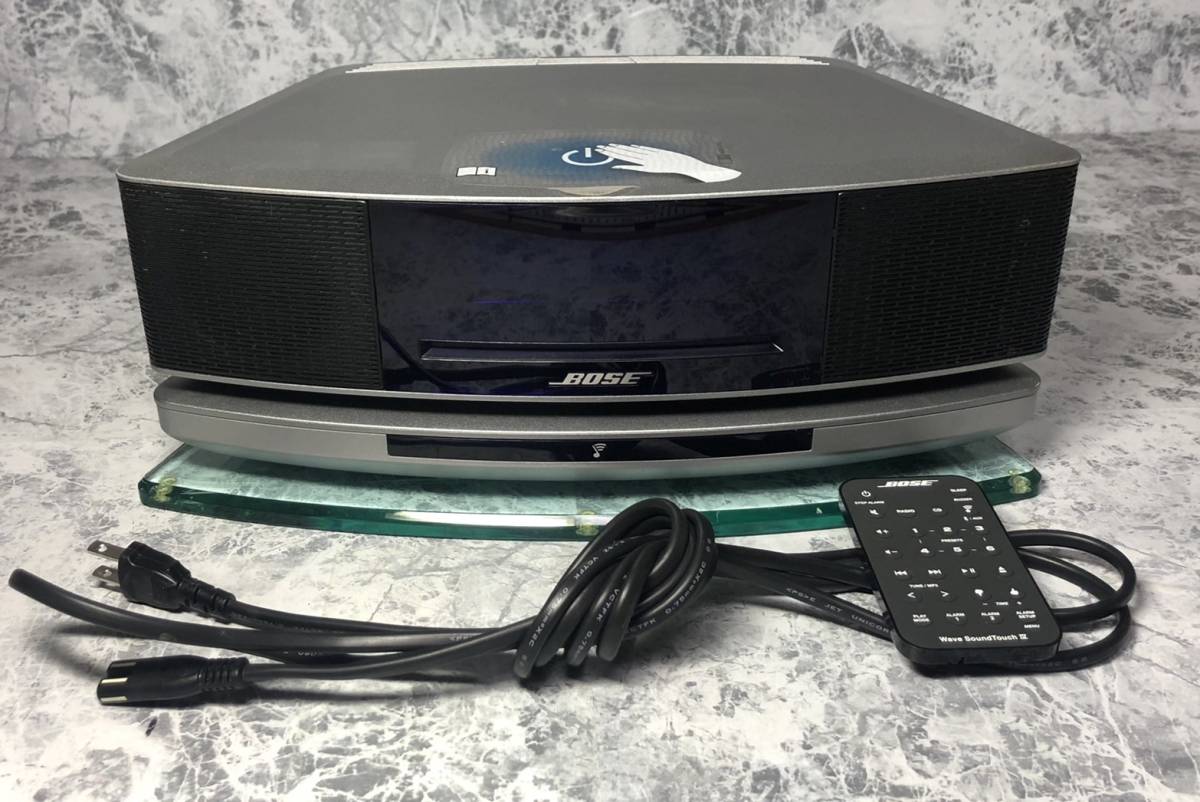 吉吉58 1円オークション BOSE 417788-WMS ボーズ CDプレーヤー Bluetooth 対応 スマホペアリング可能 通電及び動作確認OK 高音質 現状品 BOSE 417788-WMS system (417788-WMS) Bose 「bose+wms」の落札相場・落札価格