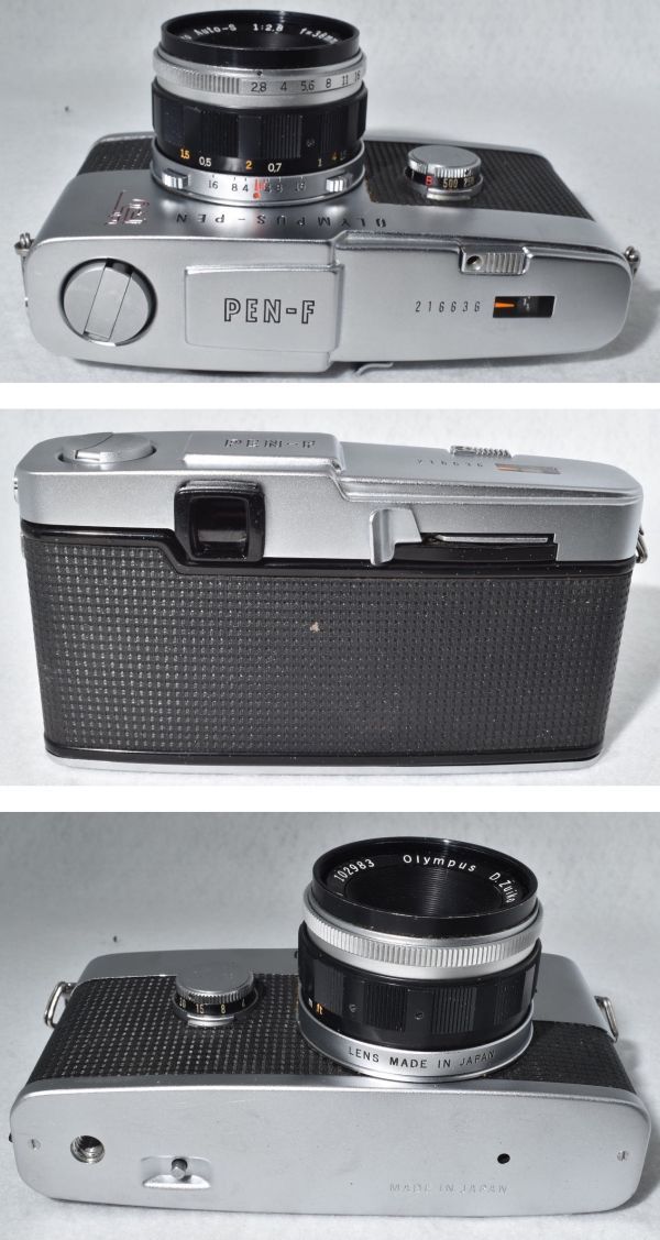 38mm Olympus - F2.8 PEN-F＋ MTF 【整備済】Pentax PEN F＋D.ZUIKO 38