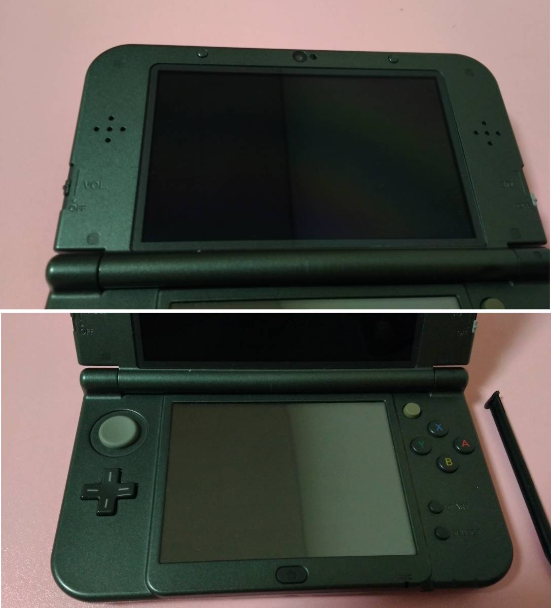 送料無料 NEWニンテンドー3DSLL本体 メタリックブラック SDカード8GB