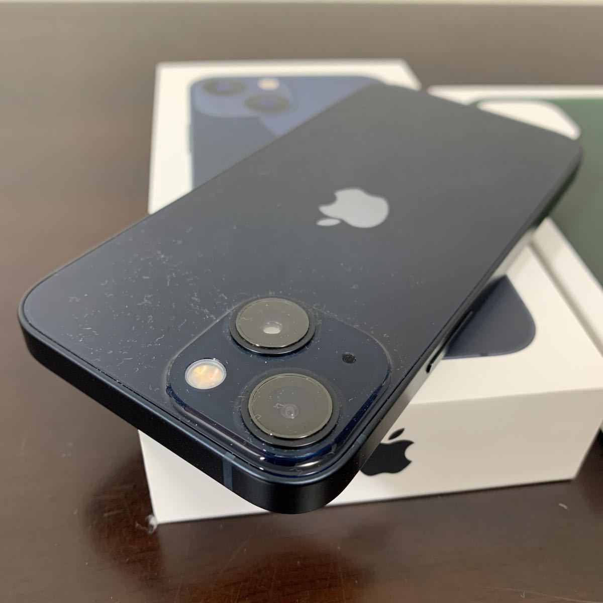極美品 iPhone 13 mini 256GB ミッドナイト バッテリー100% 保証2023年