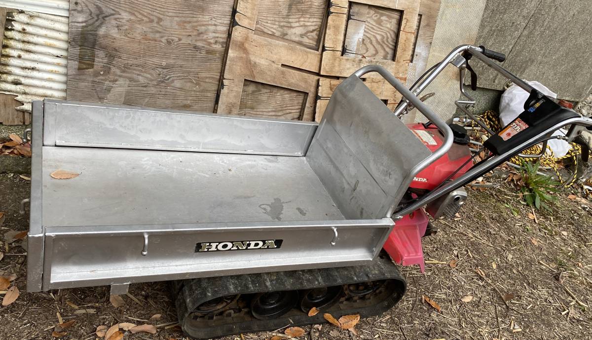 ホンダ 力丸 運搬車 手動 ダンプ HP250 クローラー 最大積載量 250kg 
