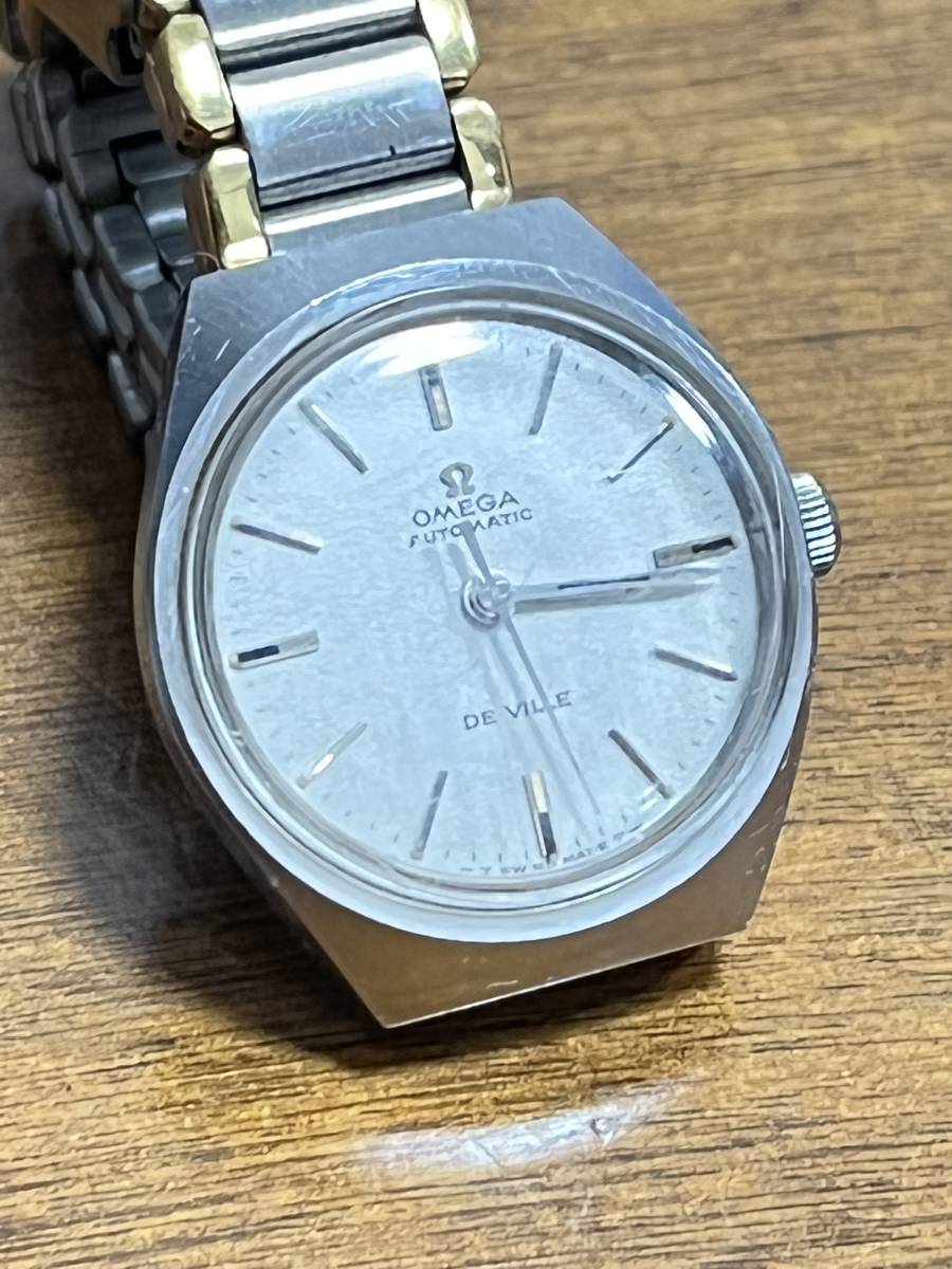 行*う様 OMEGA デビル　時計　レディース ブランド時計　状態•••良い オメガ デビル OMEGA レディース DE VILLE ⁄ 手巻き 腕時計 ゴールド