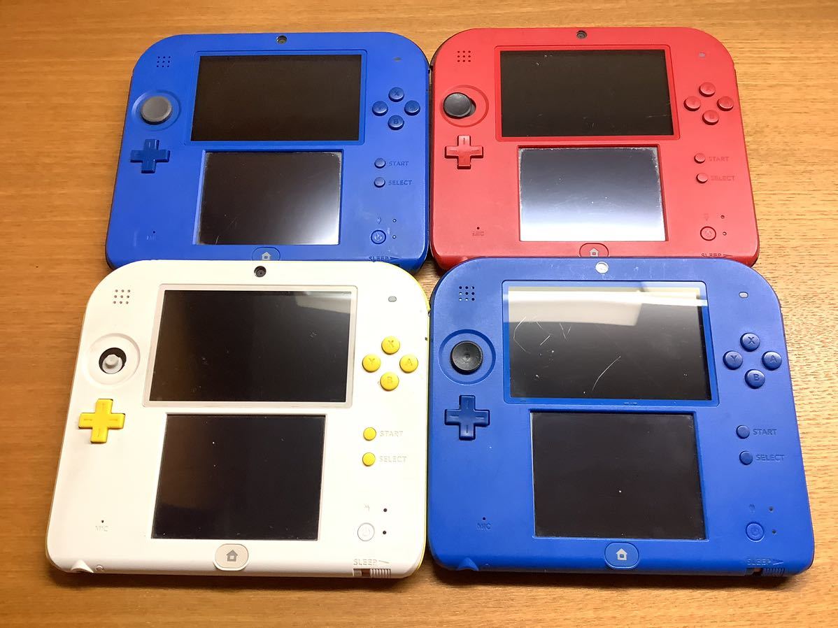 HOT，定番 ジャンク 動作不良 未確認 2DS 4台 ゲーム機 セット まとめ売り １円スタート 任天堂 ニンテンドー Nintendo 2DS(ニンテンドー3DS本体)｜売買されたオークション情報、yahooの商品情報をアーカイブ ニンテンドー3DS本体