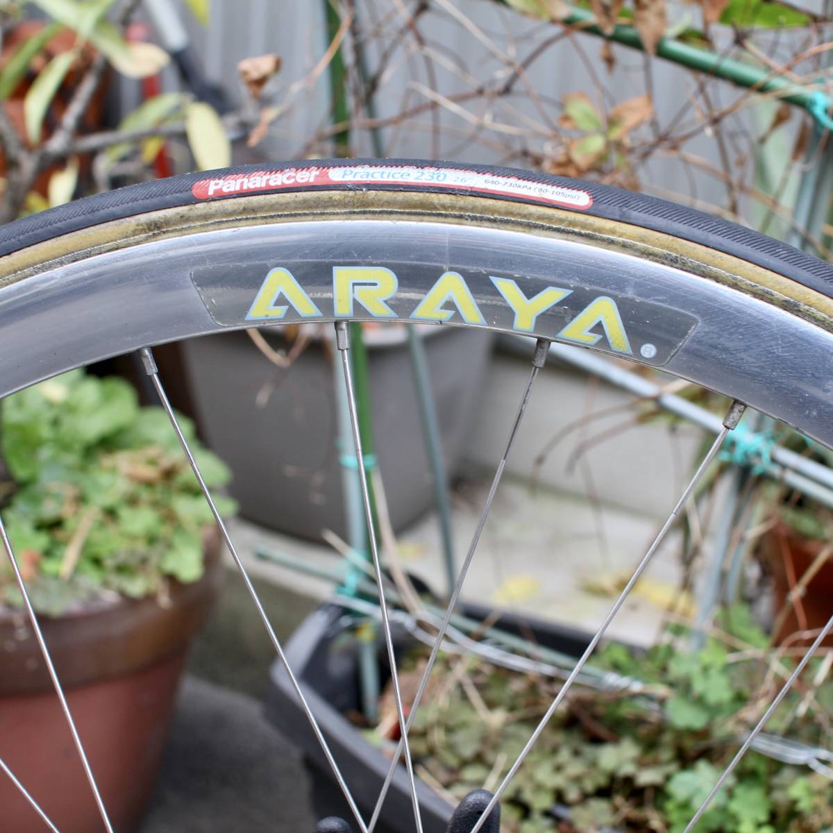 ARAYA SUPER AERO スーパーエアロ 28H リム - Yahoo!オークション 650C