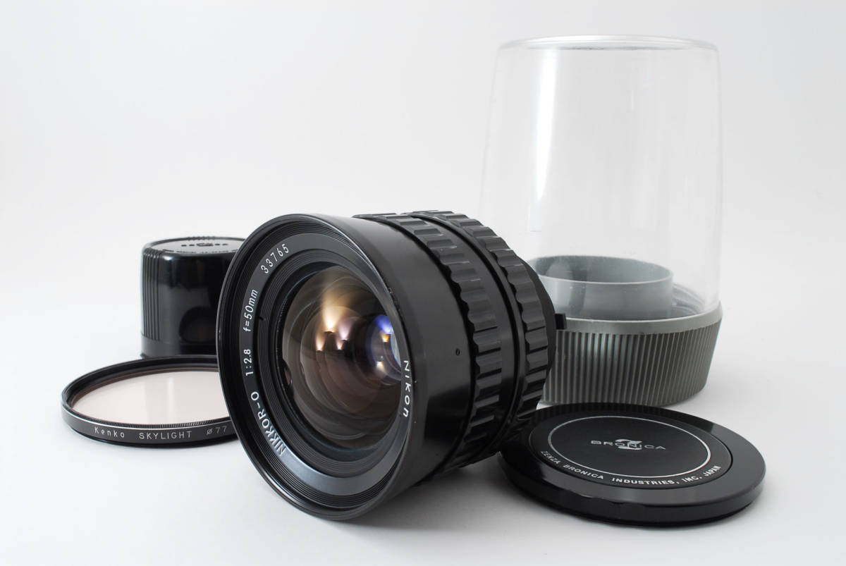 Bronica Nikon NIKKOR-O 50mm F2.8 レンズ 本体 ニコン Nikon Nikkor O 50mm f/2.8 中判レンズ Zenza Bronica ブロニカ