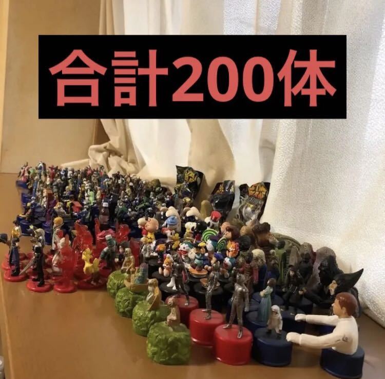 ペプシ ボトルキャップ まとめ売り フィギュア200体 レトロ キャップ