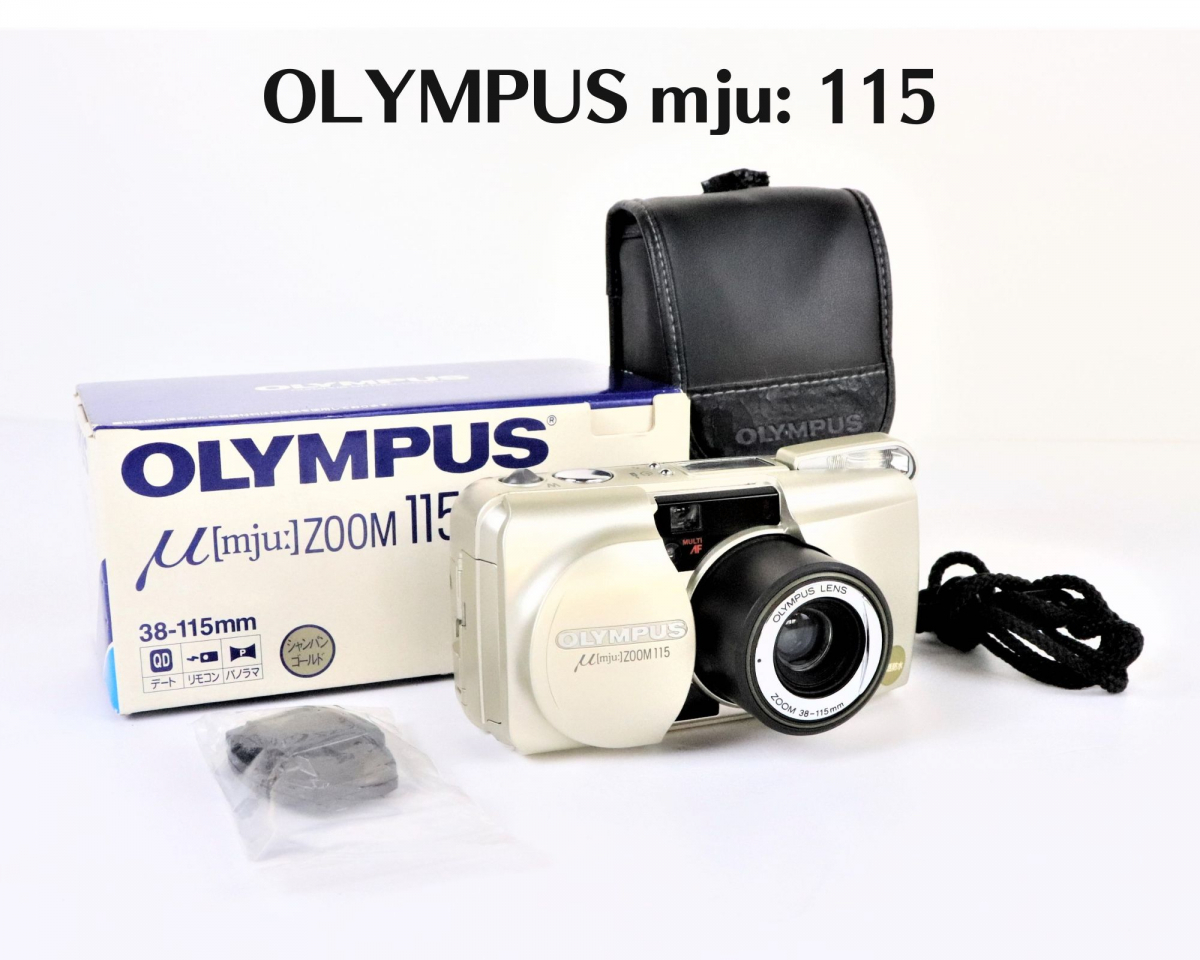 OLYMPUS μ[mju:] 115 VF ZOOM オリンパス コンパクトフィルムカメラ 38