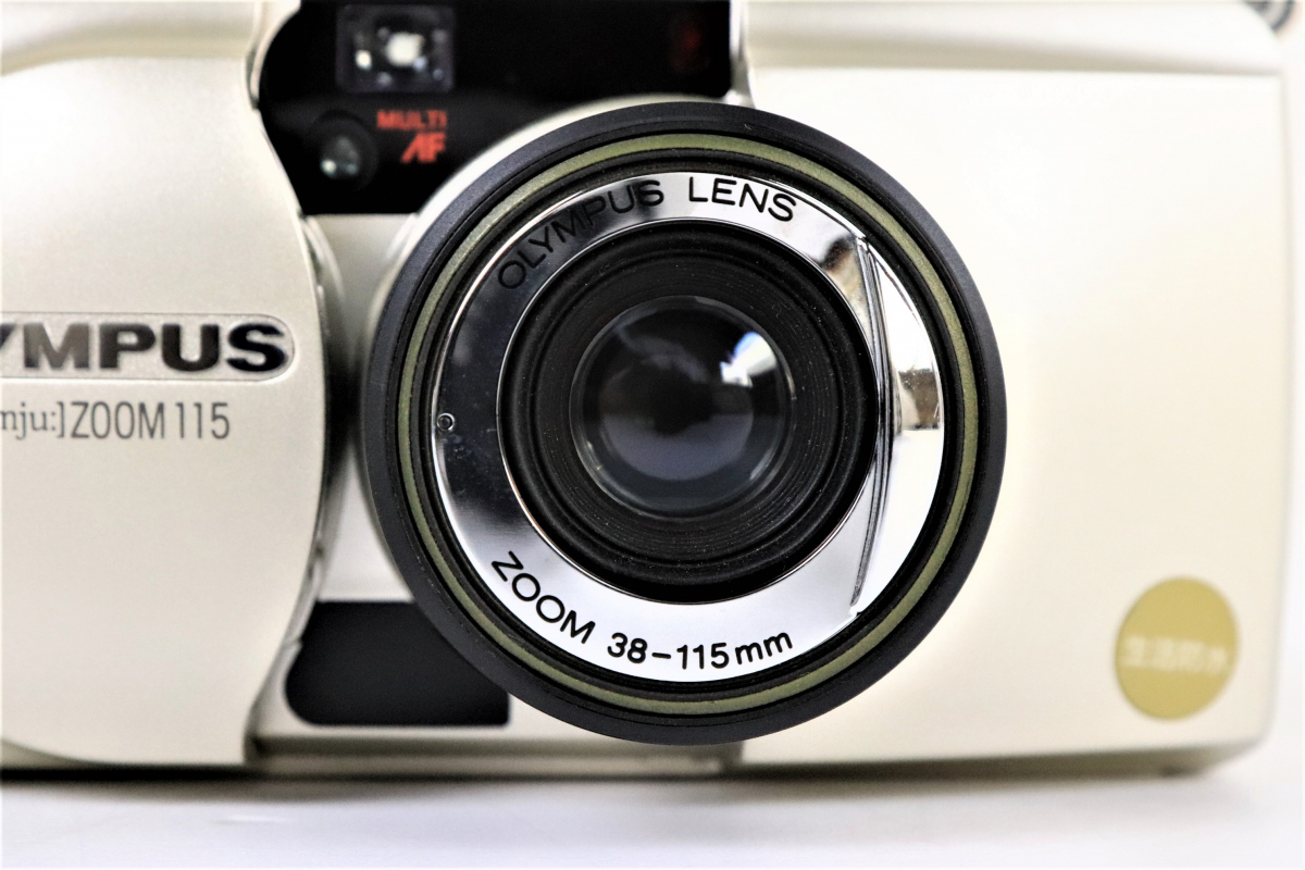 OLYMPUS μ[mju:] 115 VF ZOOM オリンパス コンパクトフィルムカメラ 38
