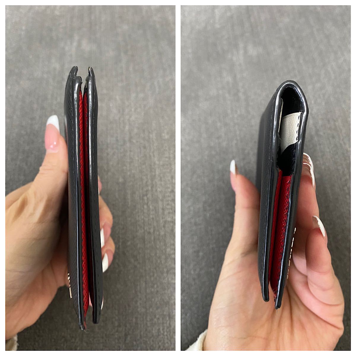 PRADA プラダ 財布 箱あり カード有り プレゼント 美品 札入れ カード 
