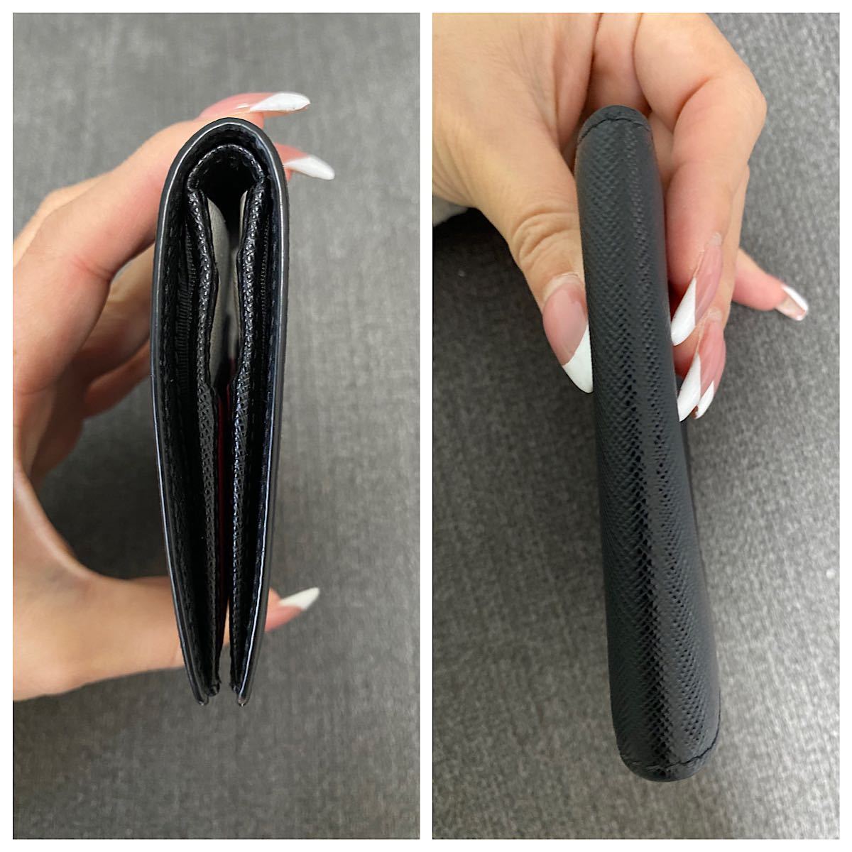 PRADA プラダ 財布 箱あり カード有り プレゼント 美品 札入れ カード 