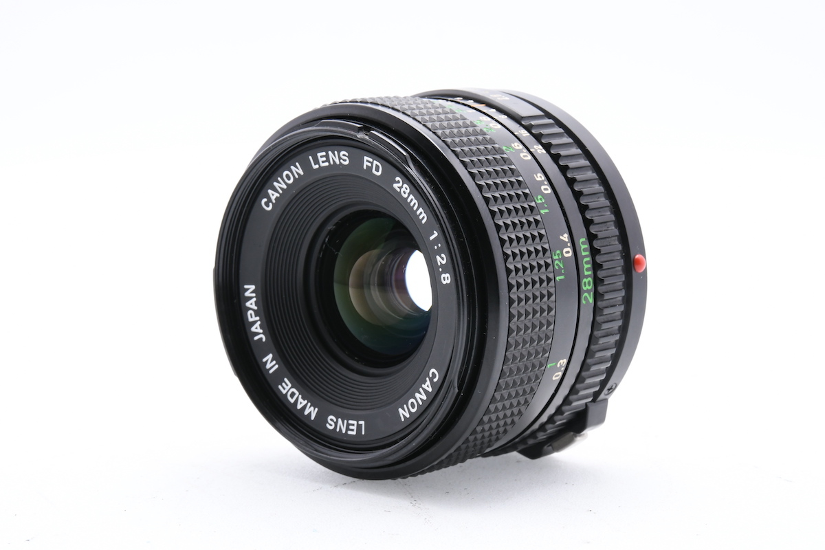 CANON LENS New-FD 28mm F2.8 FDマウント キヤノン MF広角単焦点レンズ MF