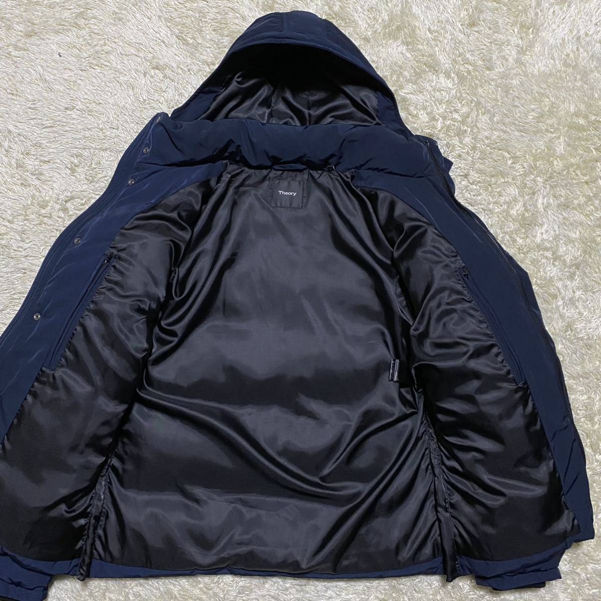 極美品 セオリー 『最高級紳士の色気』 theory ダウンジャケット 2way 