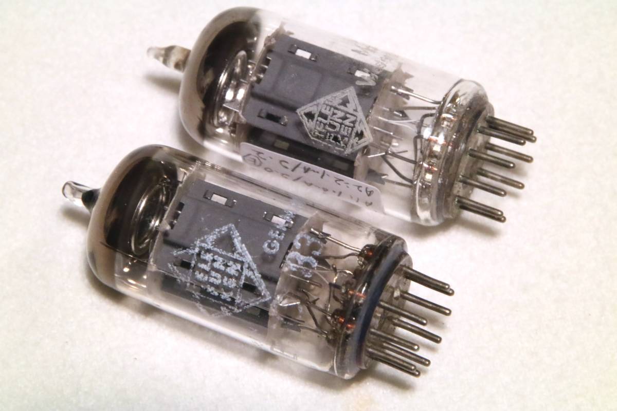 Siemens SIEMENS シーメンス 真空管 ECC801S 982 Rohre 4本セット