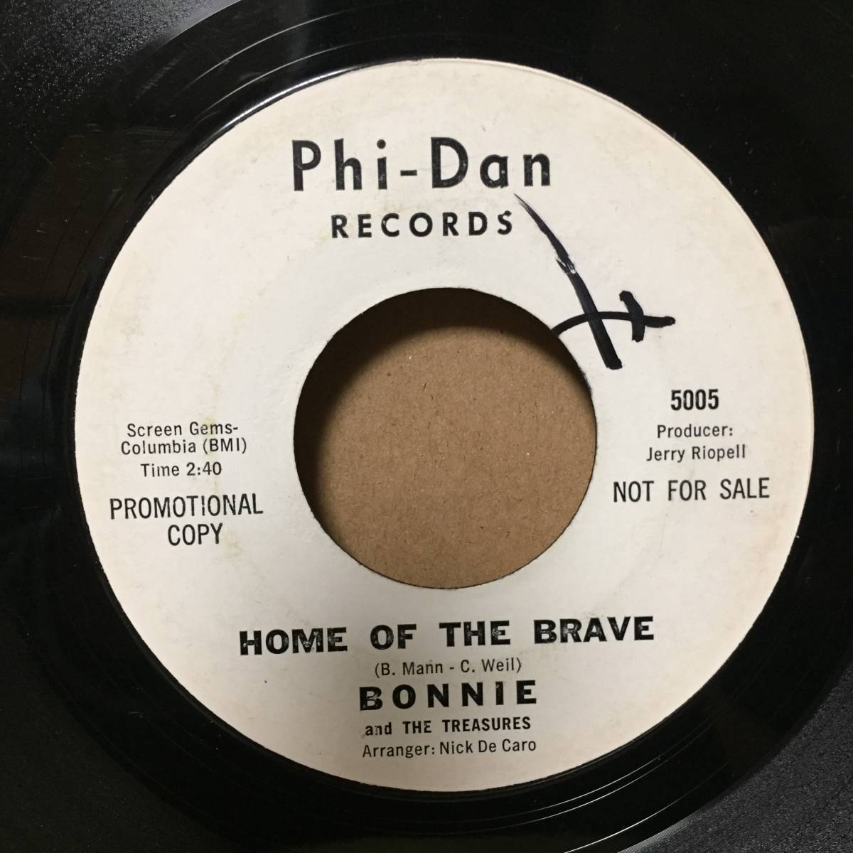 正規品，本物保証 Bonnie and the Treasures/Home of the Brave US single Phil Spector(R&B、ソウル)｜売買されたオークション情報、yahooの商品情報をアーカイブ公開 - オークファン Ru0026B、ソウル