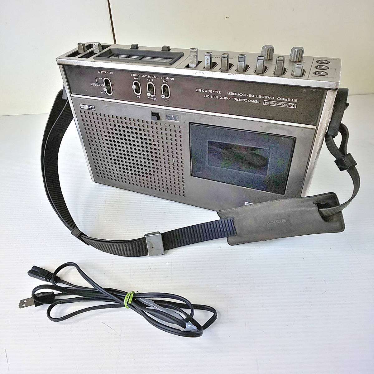 動作品SONY TC-2850SD SONY 公式通販 カセットデンスケ ソニーTC 