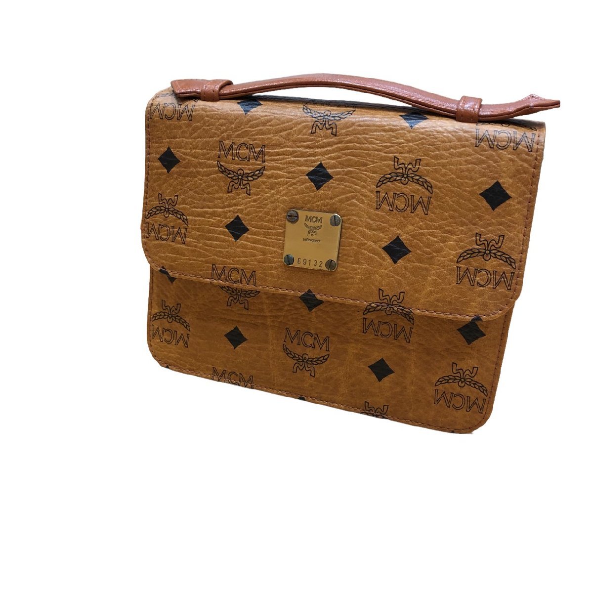 エム・シー・エム MCM ヴィセトス柄 チェーンショルダーバッグ