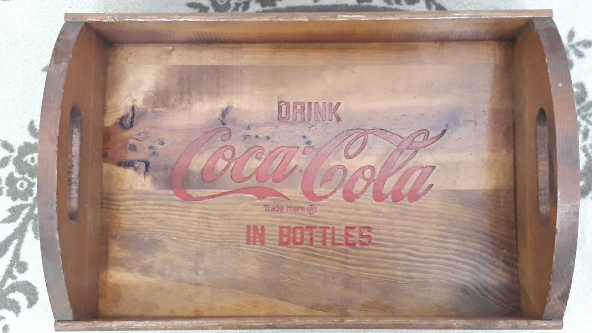 コカコーラ　トレー　木箱　木枠　ビンテージ　缶　のぼり　コレクション コカコーラのアンティーク木箱 | ブリキのおもちゃ＆アンティーク TOY