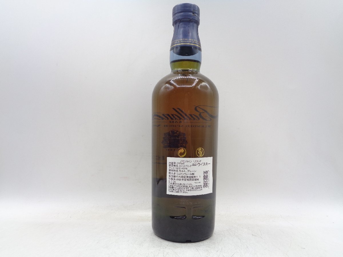 Ballantine's LIMITED バランタイン リミテッド スコッチ ウイスキー