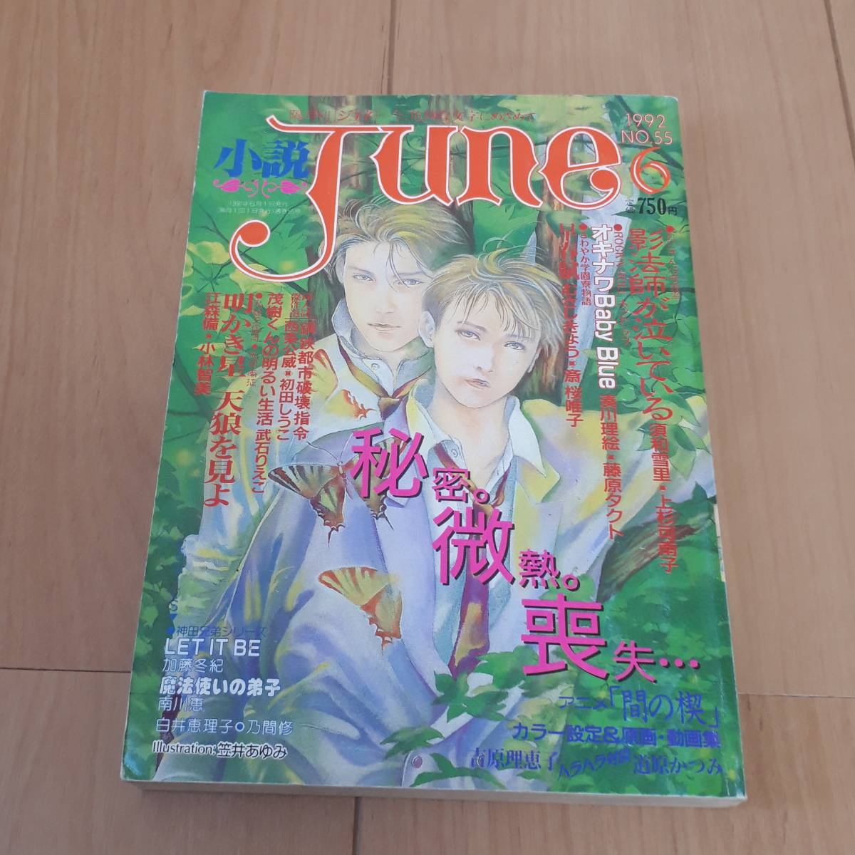 小説ジュネ 小説June JUNE 小説 ジュネ June 「june : by 1992年6月 Mr 