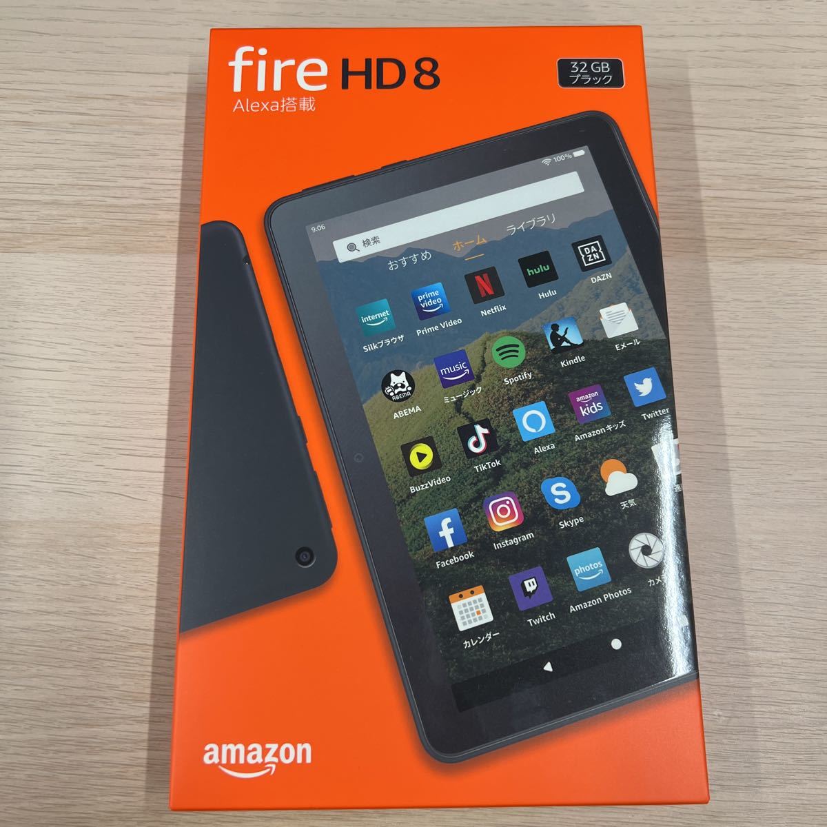 HD Fire 0 ブラック Black Display | 1 Kindle 8” GB - & 2 Tablet