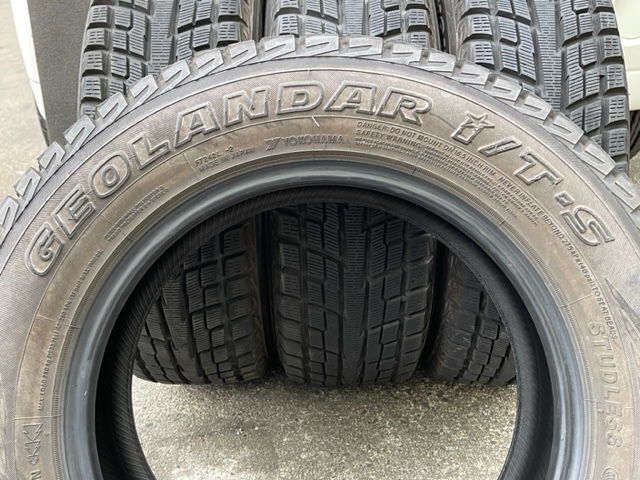 215/65R16 バリ山ヨコハマジオランダーi/T・S中古4本セット