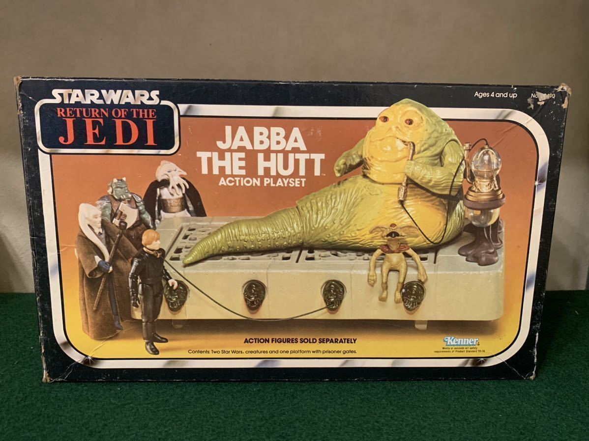 レア☆当時物 JABBA THE HUTT アクション プレイセット オールドケナー 