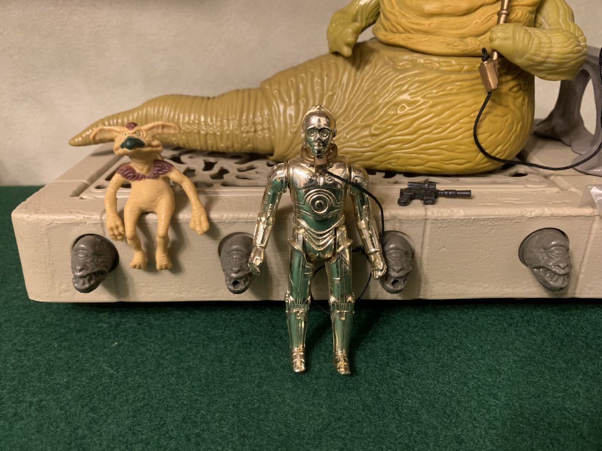レア☆当時物 JABBA THE HUTT アクション プレイセット オールドケナー 
