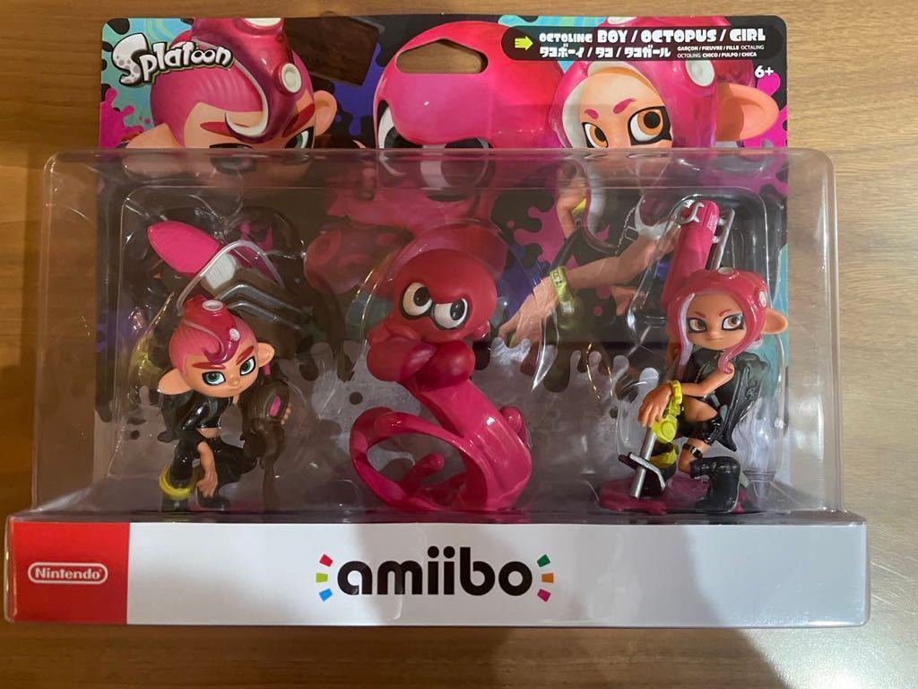 新品】スプラトゥーン amiibo アミーボ トリプルセット amiibo