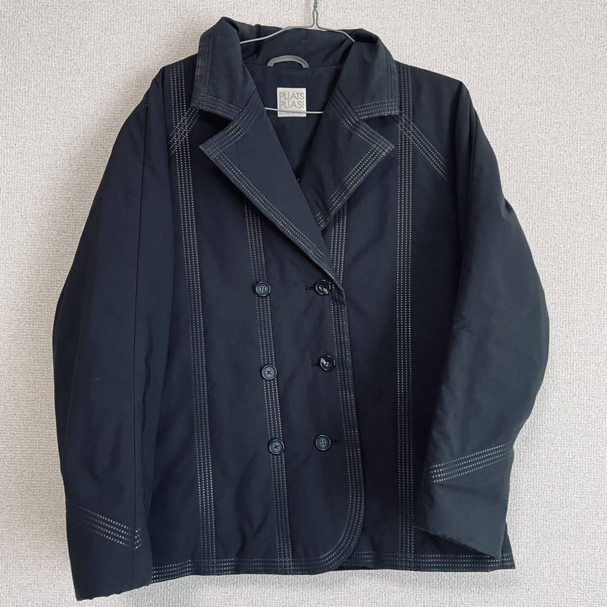ISSEY MIYAKE 2重プリーツ レディースジャケット issey miyake pleats 