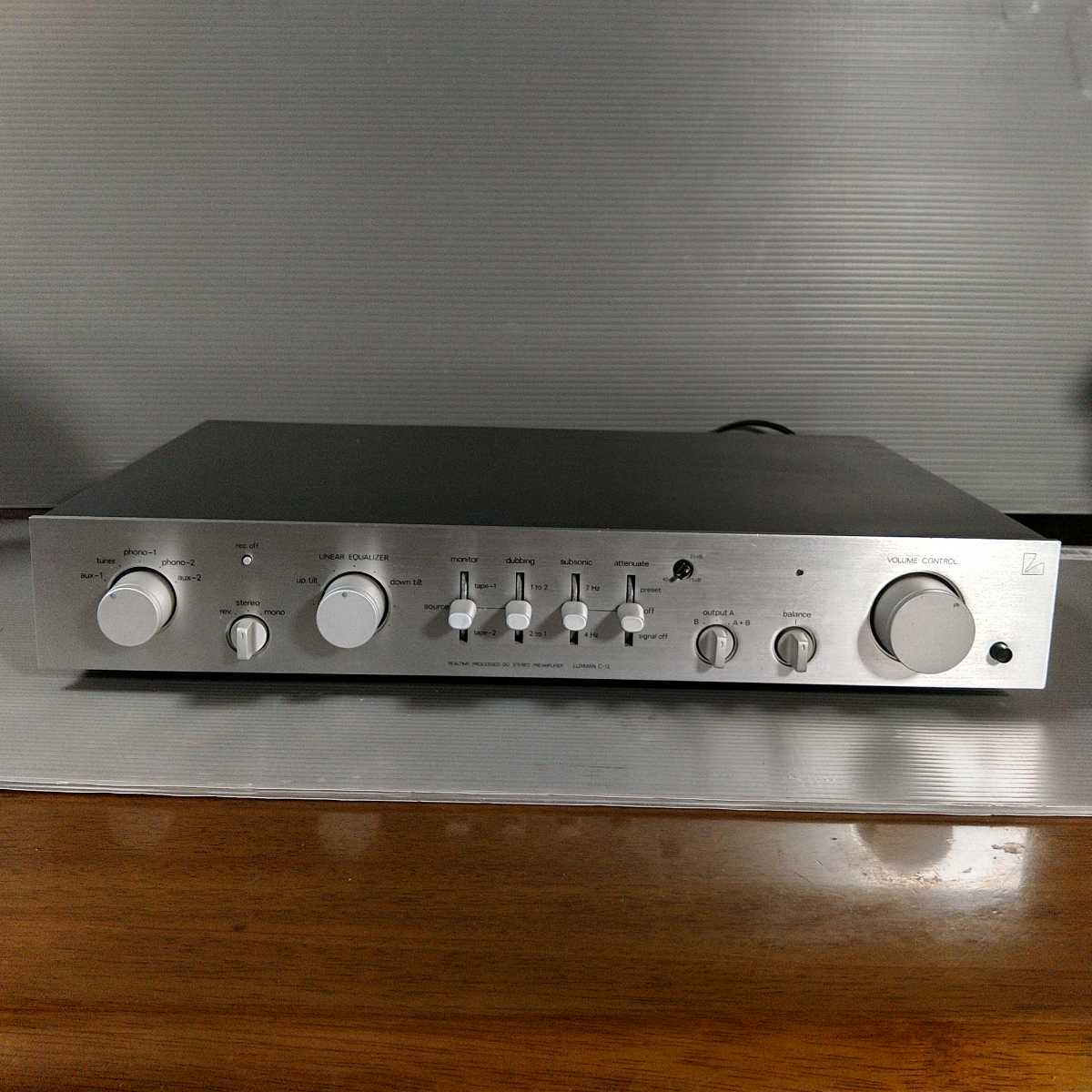 LUXMAN ラックスマン プリアンプ - C-1010 コントロールアンプ LUXMAN