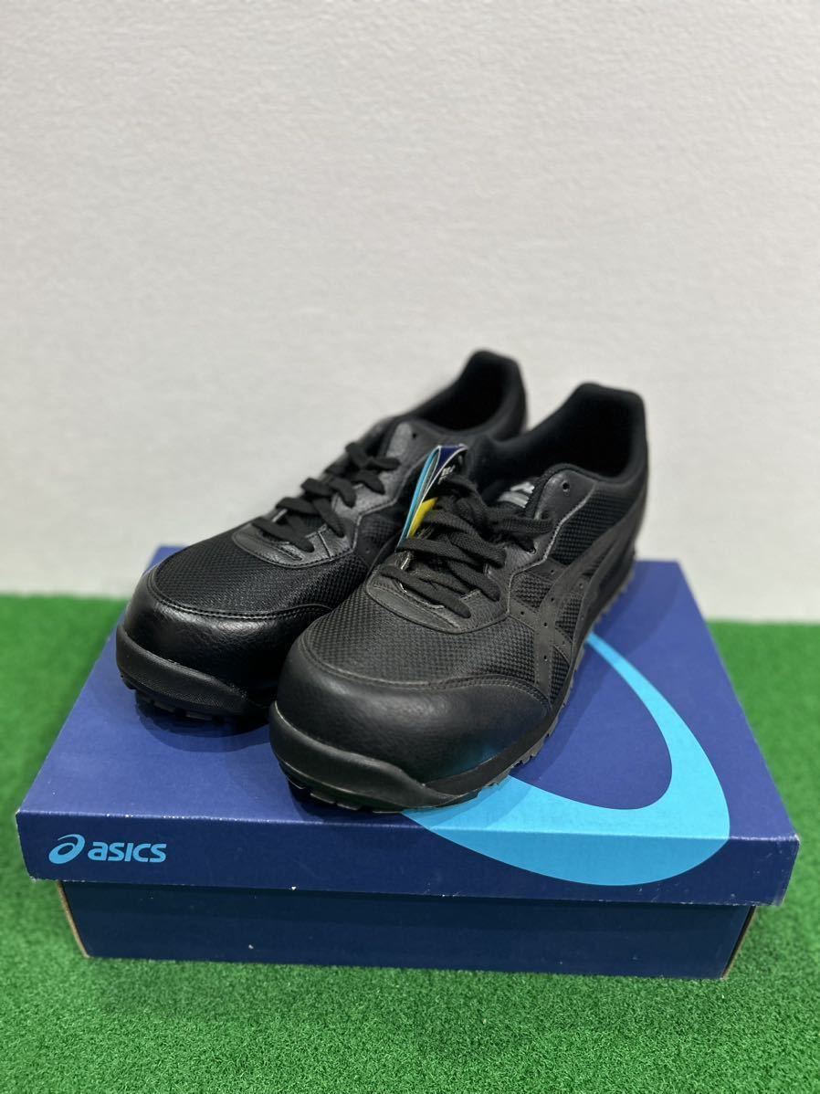 新品/未使用☆アシックス asics 安全靴 CP201 ブラック×ブラック27.0cm