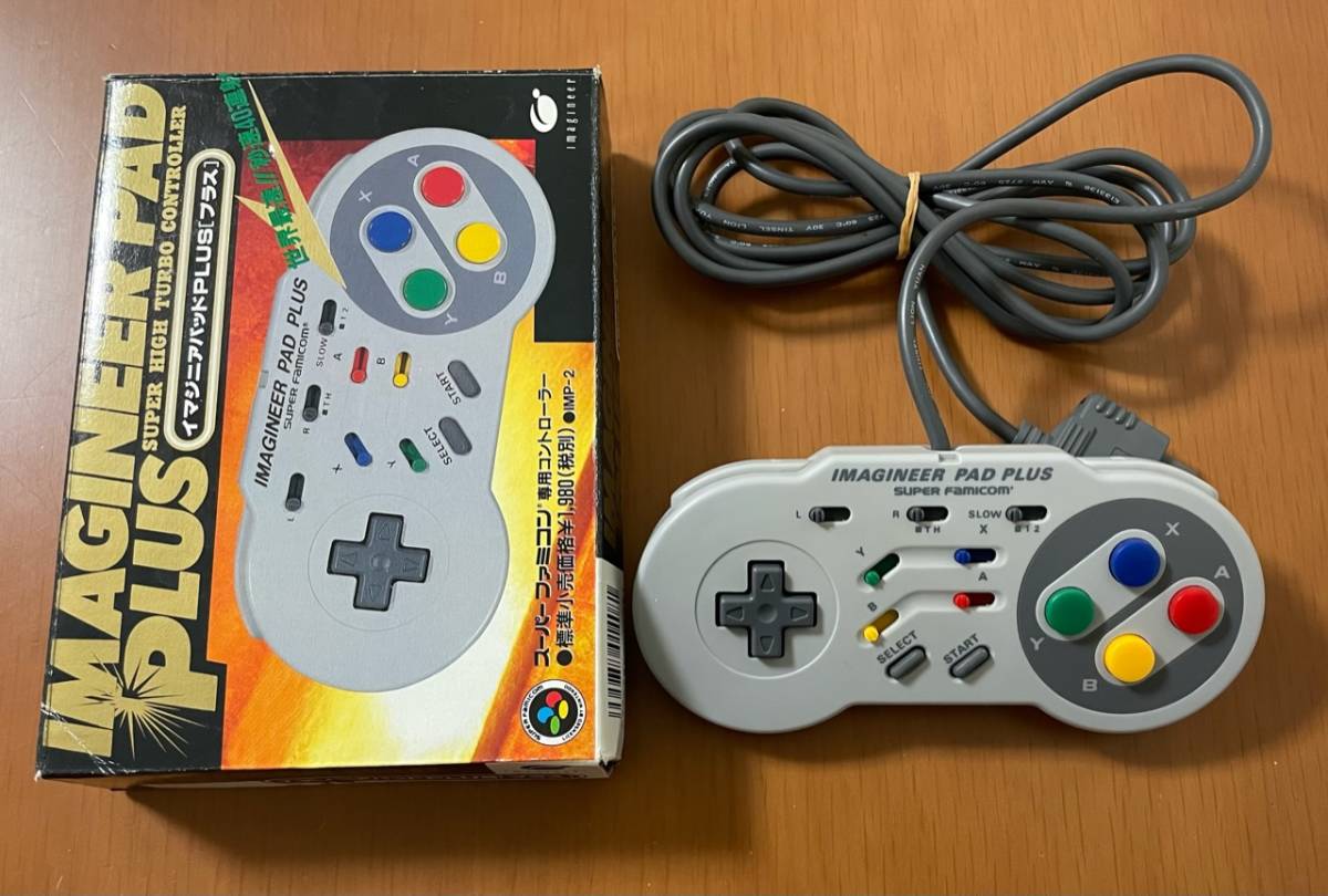 イマジニアパッド プラス　連射コントローラー　スーパーファミコン