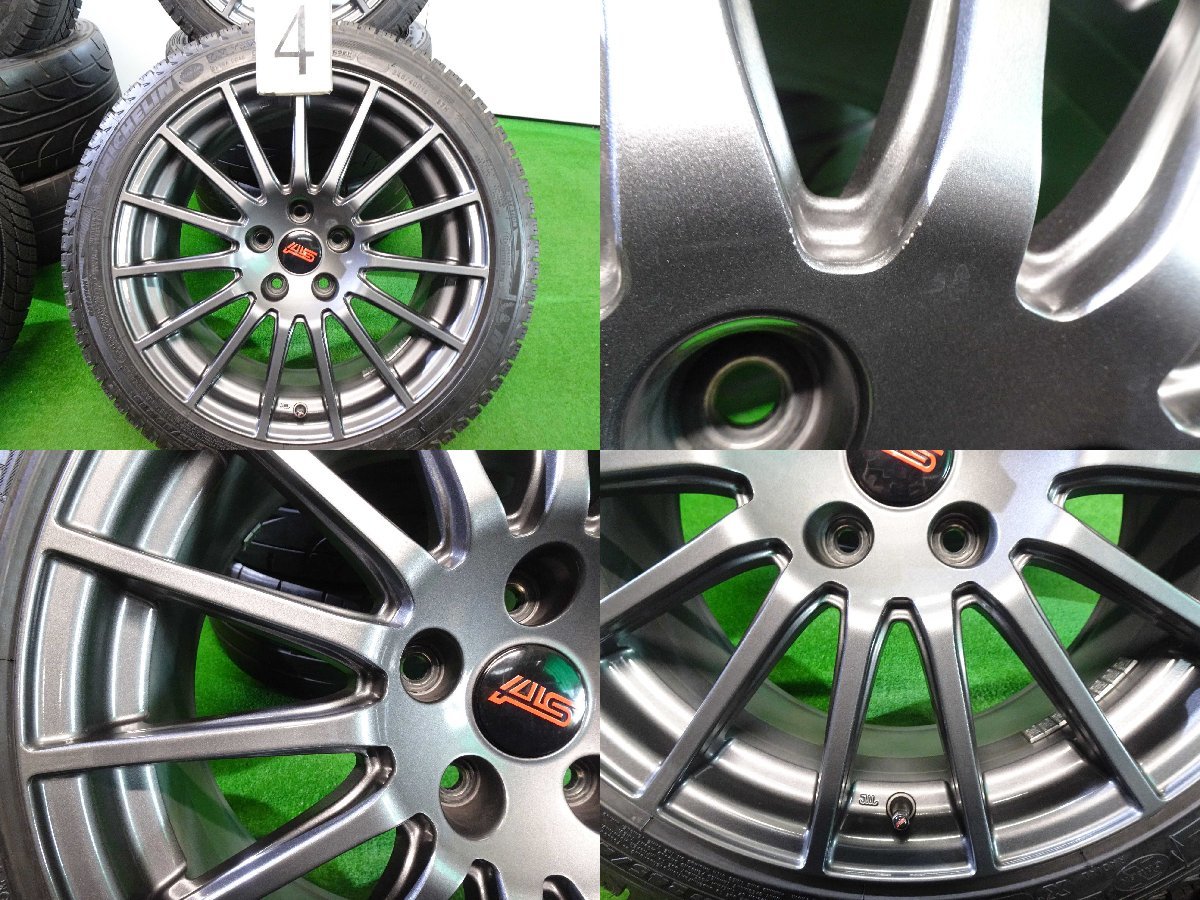 4本 スバル WRX STi 純正 18インチ ホイール 8.5J +55 5H 114.3 
