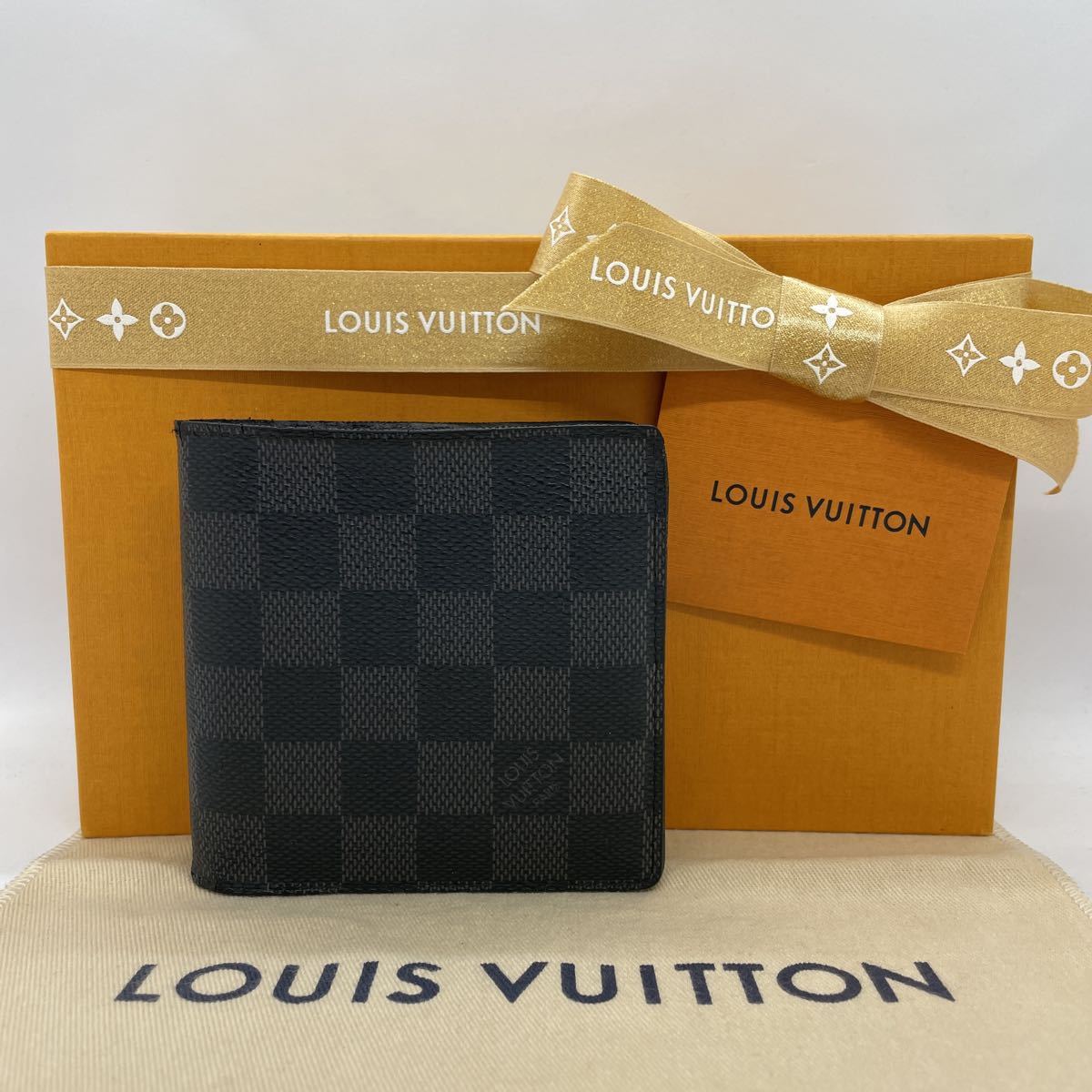 LOUIS VUITTON ルイヴィトン ダミエグラフィット ポルトフォイユマルコ