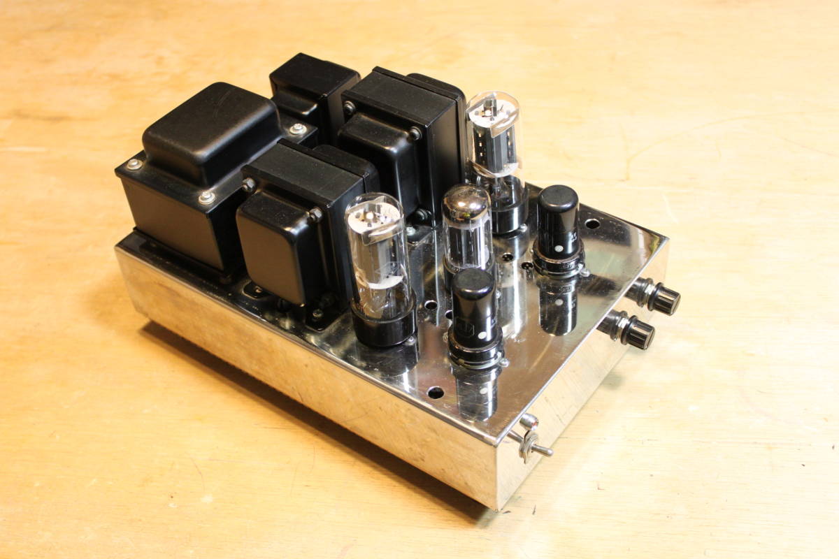 6L6シングルアンプ(自作品）差し替え用真空管付き 【公式通販】
