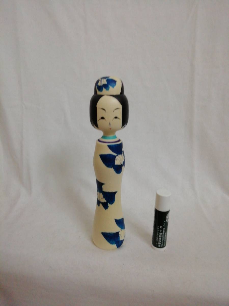 BEAMS 限定 fennica 佐藤康広 インディゴこけし Kokeshi 8寸 ① 佐藤