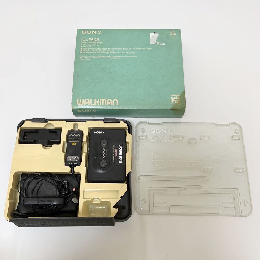 人気，100%新品 SONY ウォークマン WM-F606 ポータブルカセットプレーヤー ジャンク(再生専用)｜売買されたオークション情報、yahooの商品情報をアーカイブ公開 - オークファン 再生専用