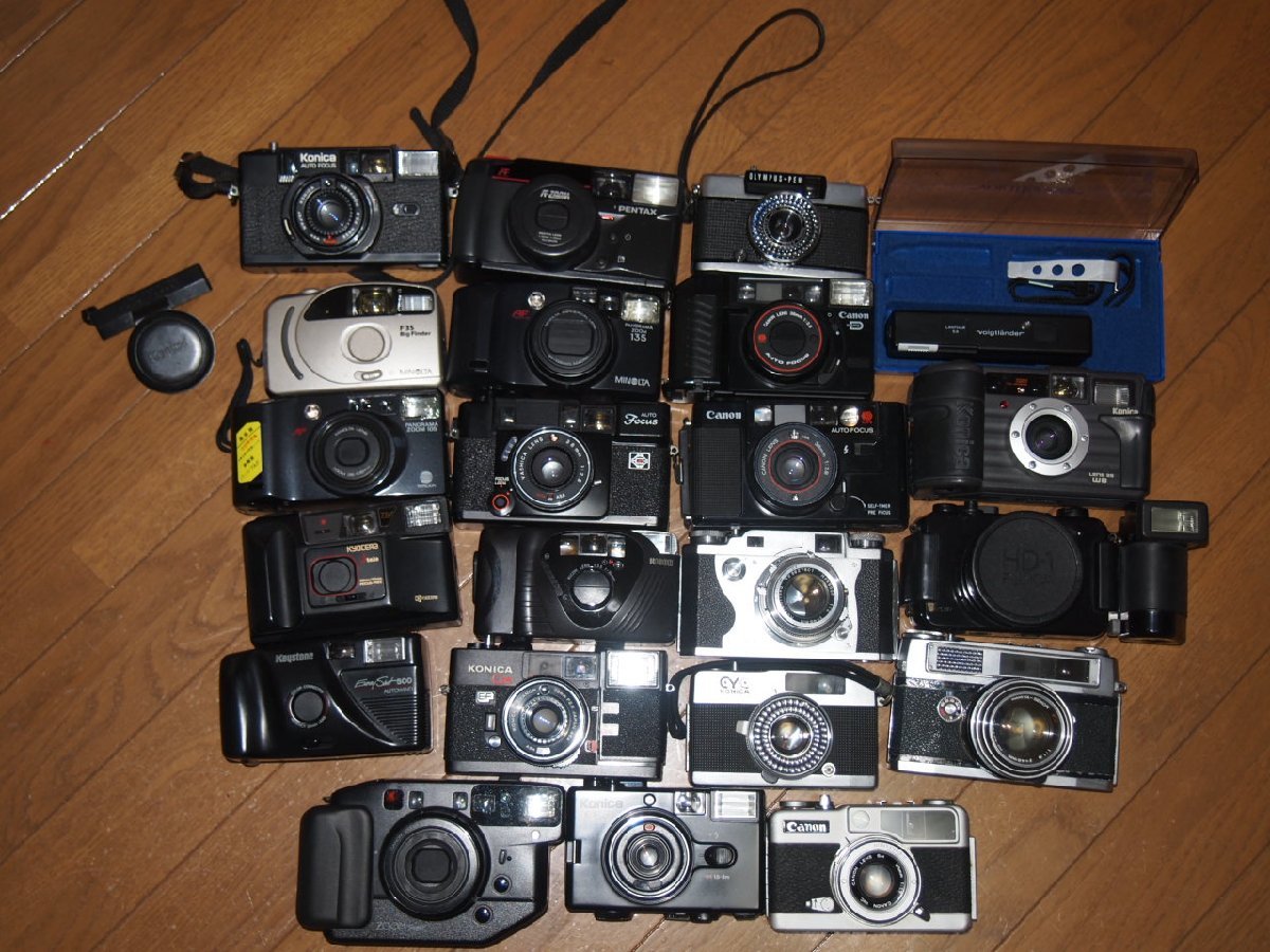 フィルムカメラ ジャンクまとめ 22個 たくさん まとめ セット 複数台 