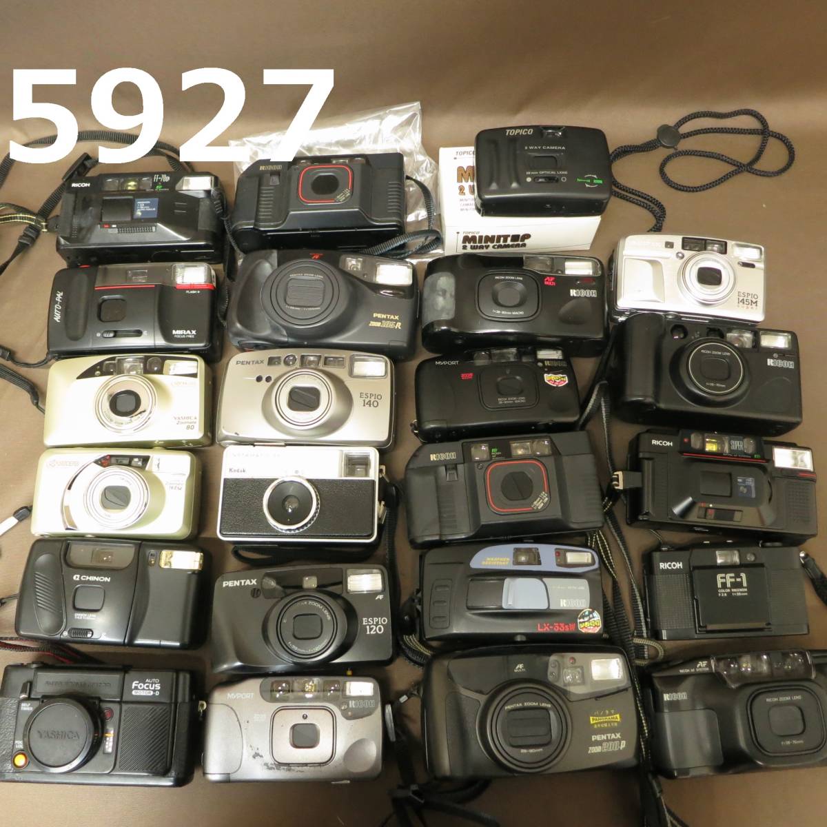FK-5927　コンパクト　フィルムカメラ　リコー・PENTAX・コダック・ヤシカ・京セラ　ノーチェック 0 | PENTAX 35ミリハーフで リコー「ペンタックス」からフィルムカメラが21年ぶりに登場 27+12枚撮り｜フィルム｜カメラのキタムラ