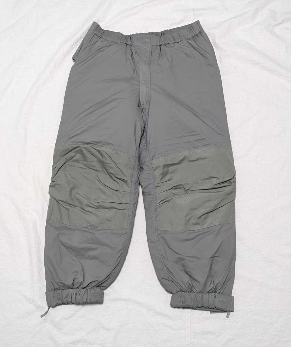 USED】米軍実物 ECWCS LEVEL7 プリマロフトパンツ M-R ECWCS GEN3