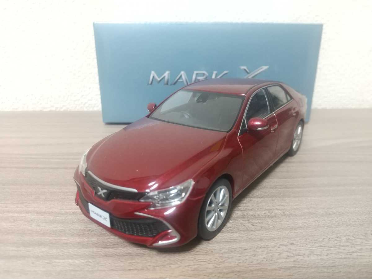 1/30 トヨタ マークX 最終型 カラーサンプルミニカー ダークレッド