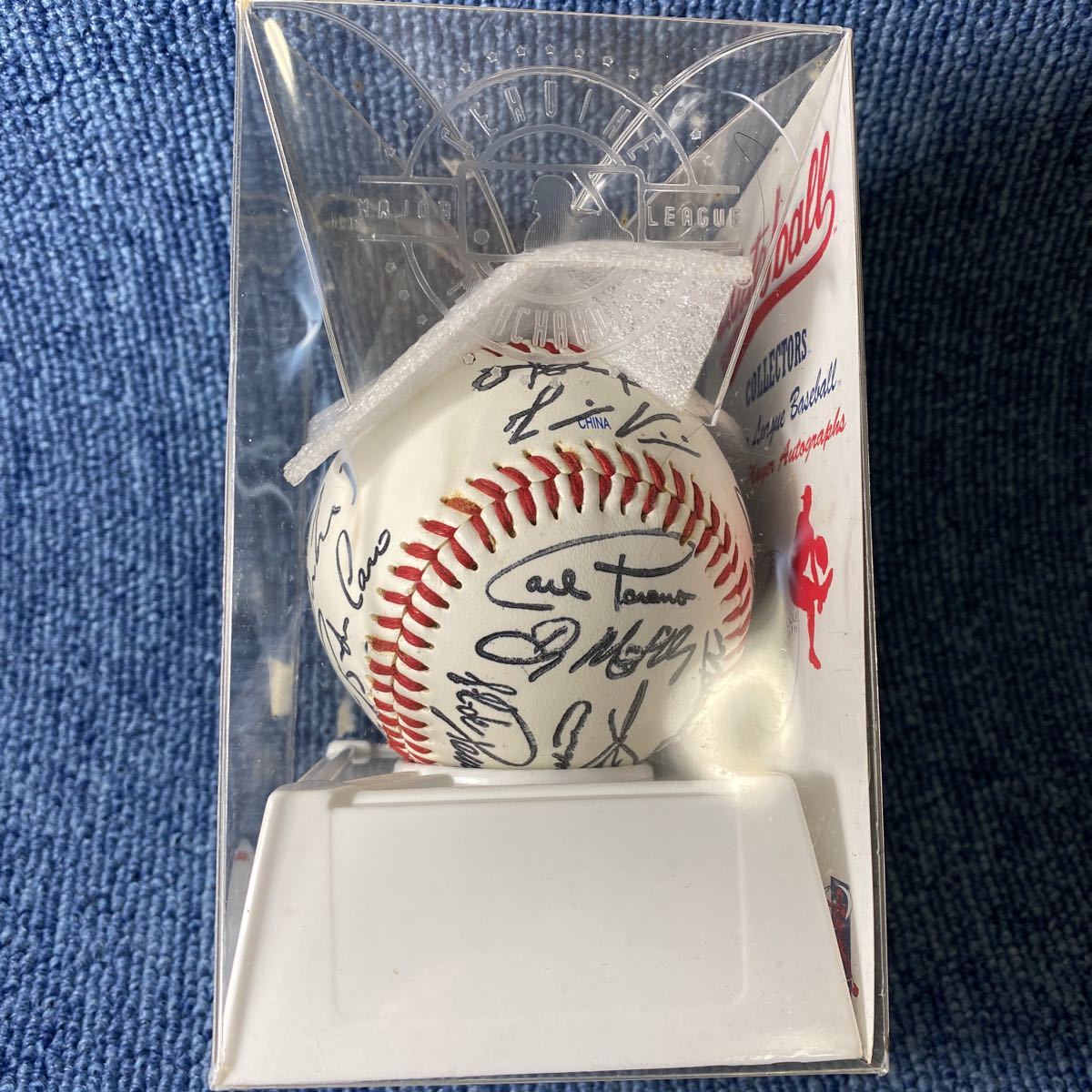 松井秀喜 デレク.ジーター 他 MLB ヤンキース 寄せ書き レプリカ