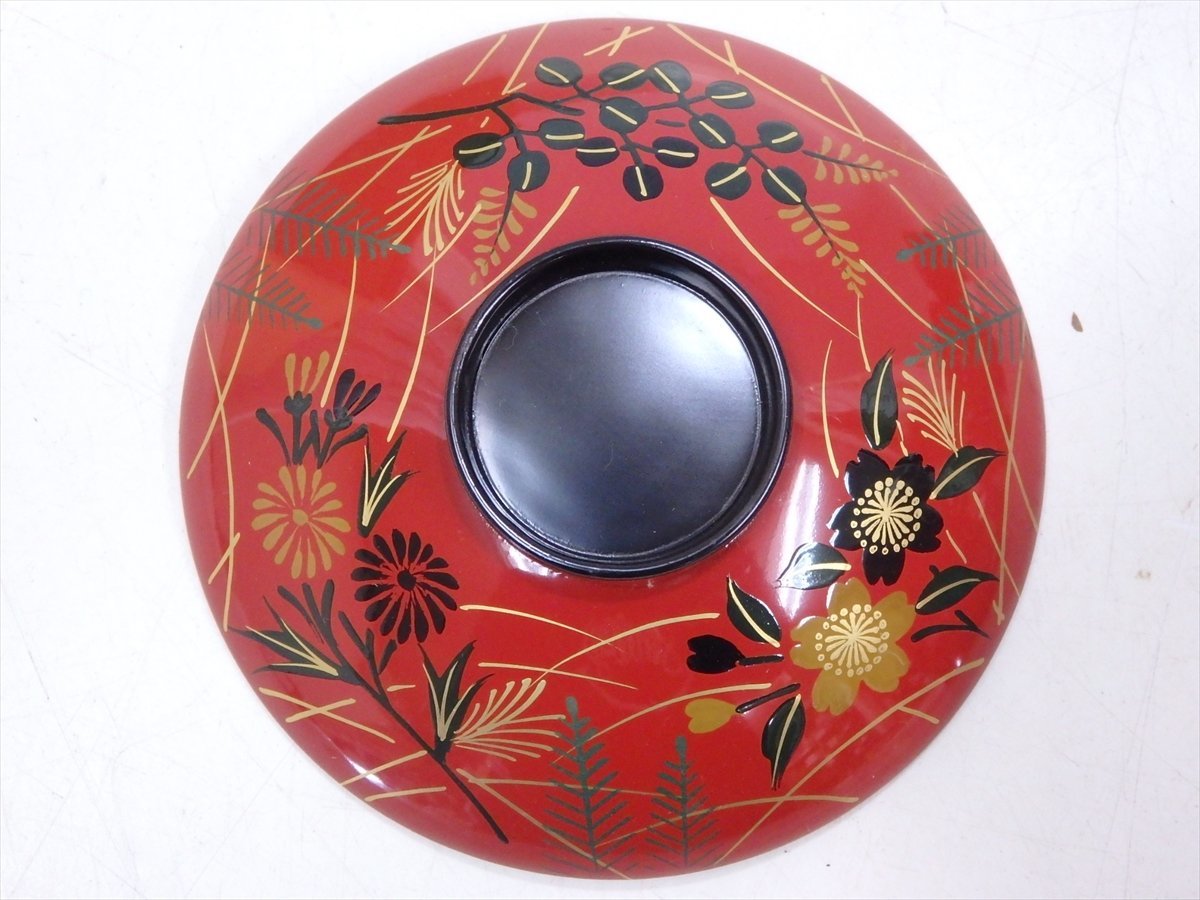 五清蒔絵 ○平安象彦造 木製 漆器 漆芸 稲穂蒔絵 吸物椀