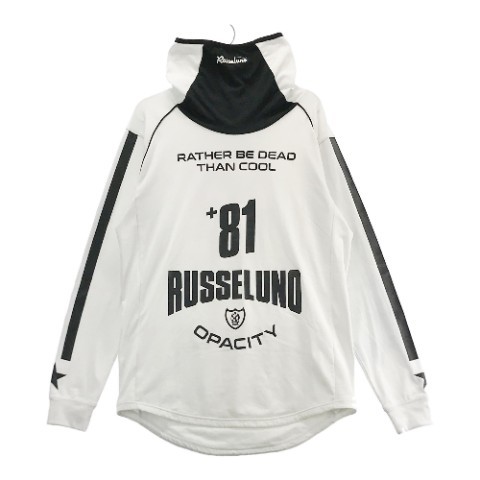 RUSSELUNO ラッセルノ ナイロンインナー長袖シャツ ホワイト RUSSELUNO