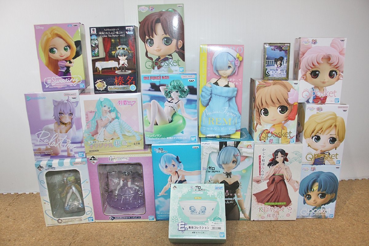 プライズフィギュア まとめ売り 未開封 Re:ゼロ ホロライブ チェンソー