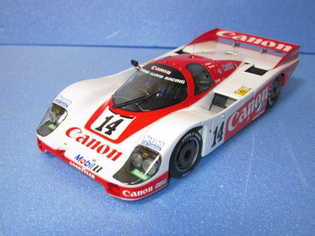 ⑤ 1/24 タミヤ ポルシェ956(キヤノンカラー) 完成品 (完成品)｜売買 
